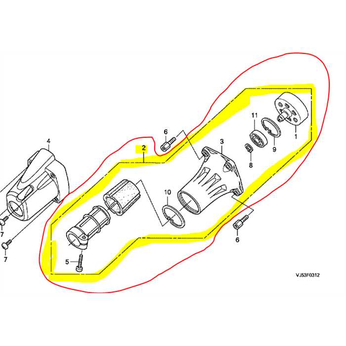 Cloche embrayage complète sans couvercle UMK425, 22260-VL6-P31