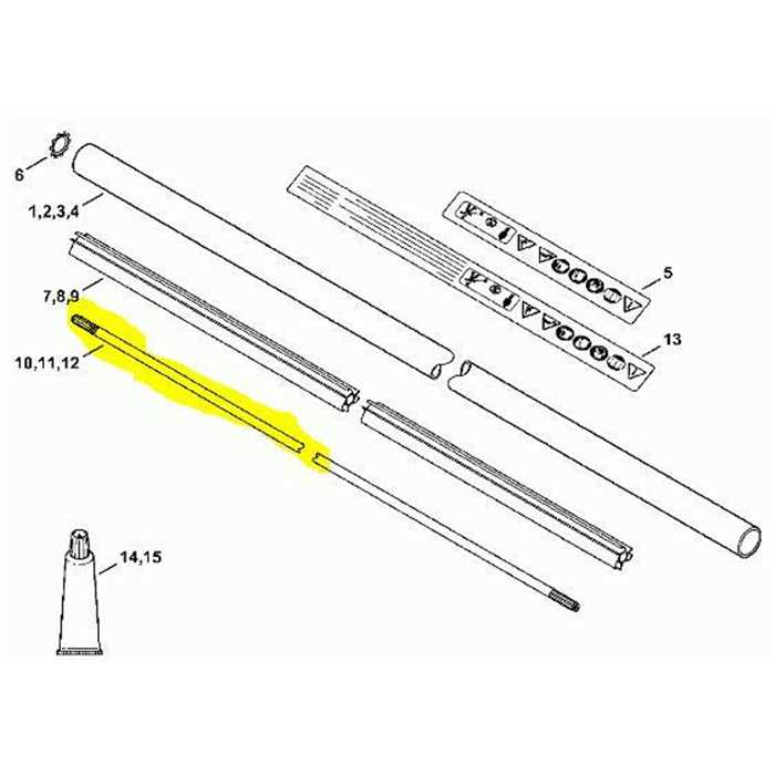 Cloche embrayage Stihl FS260, 67741477113202, 41477113202