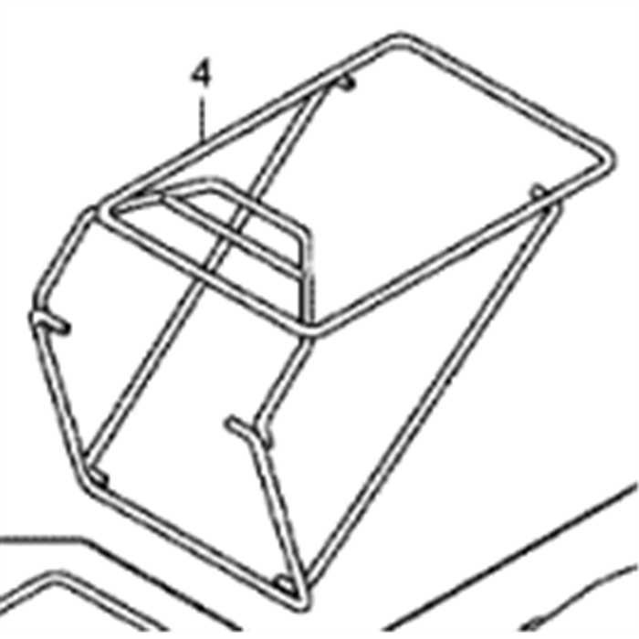 Armature de bac HONDA HRX476, 81330-VK8-000