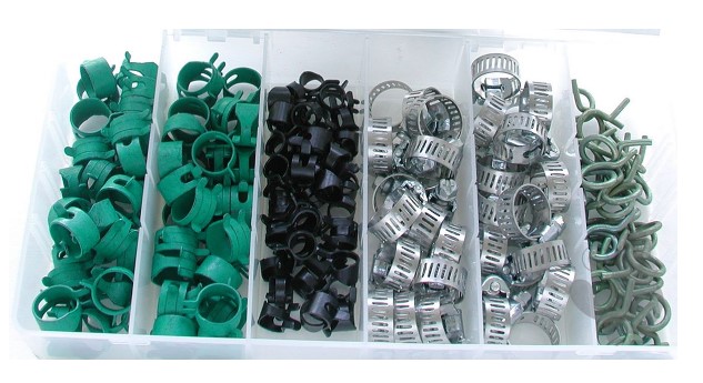 Coffret de colliers de serrage assortiment 120 pieces, COLLIER DE SERRAGE, 9215017, 921-5017, 3582323307426