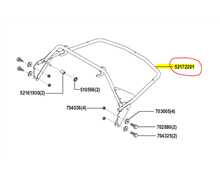 Armature dessus de bac ALKO t20-102hde vidange électrique, 521722, 52172201