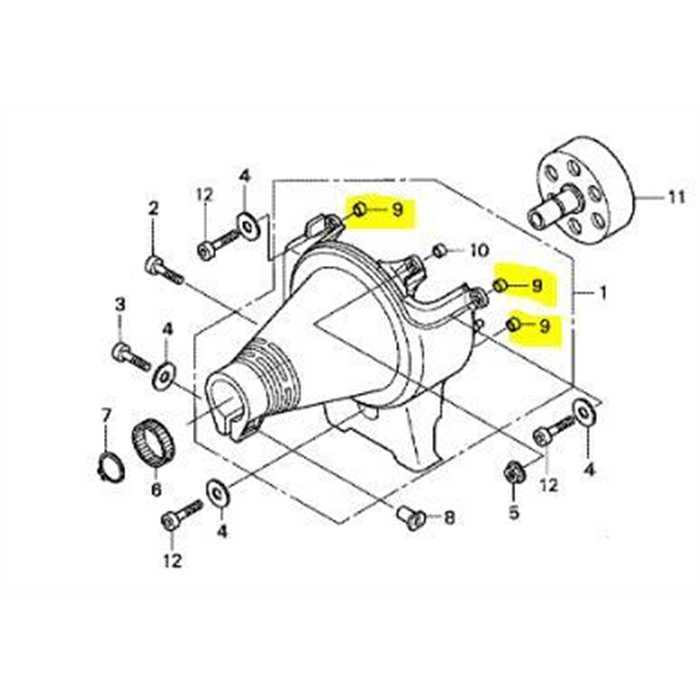 Collier Honda UMK425, 80064VJ5003, 80064-VJ5-003