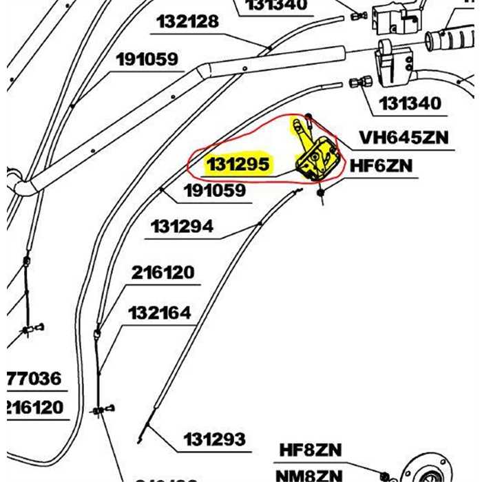 Commande de gaz Roques et Lecoeur RL1400, RL131295