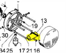 Condensateur 14 f HONDA, 32382-ZP4-003