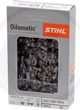 Chaine stihl super 3/8" 1.6mm 66e, 3621-000-0066, 36210000066