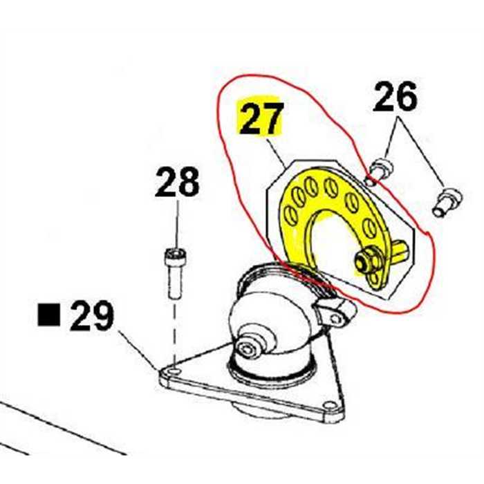 Couronne de verrouillage accessoire taille-haies ACTIVE nouveau modèle, 24494, AC24494