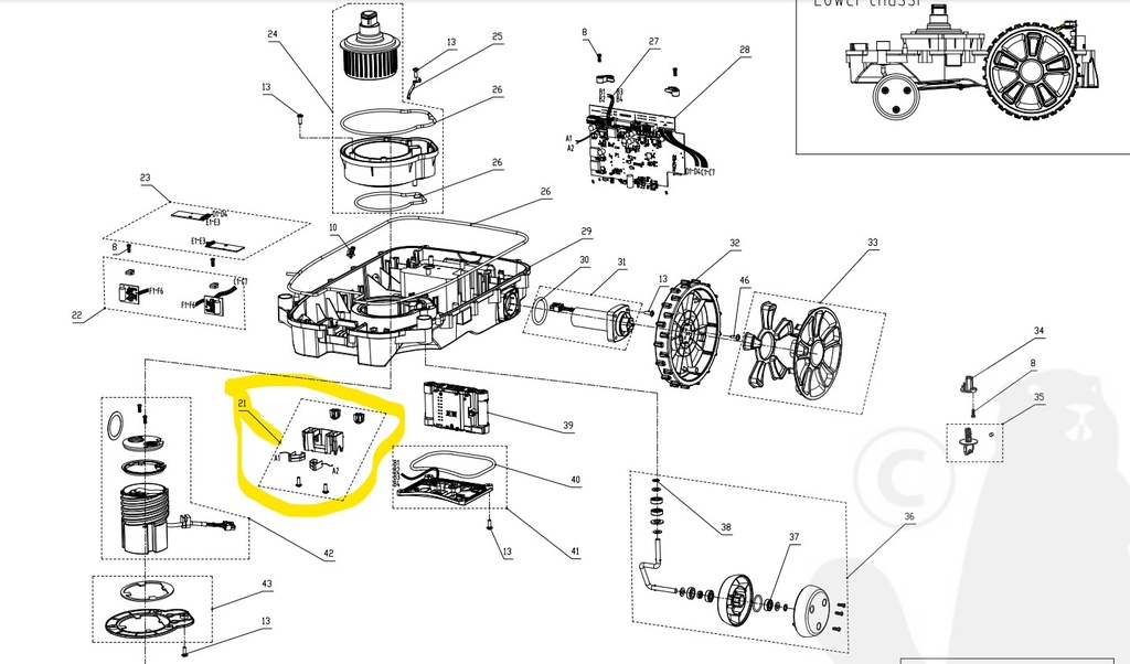 Connecteur de charge Cramer RM1000, CRRA31052355, RA31052355