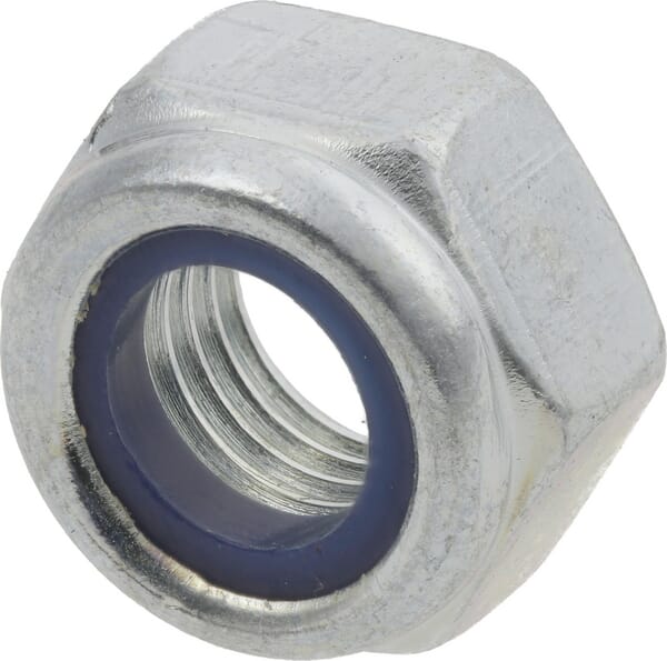 Ecrou hexagonal autobloquant à bague nylon DIN985 M5x0.80 Kramp