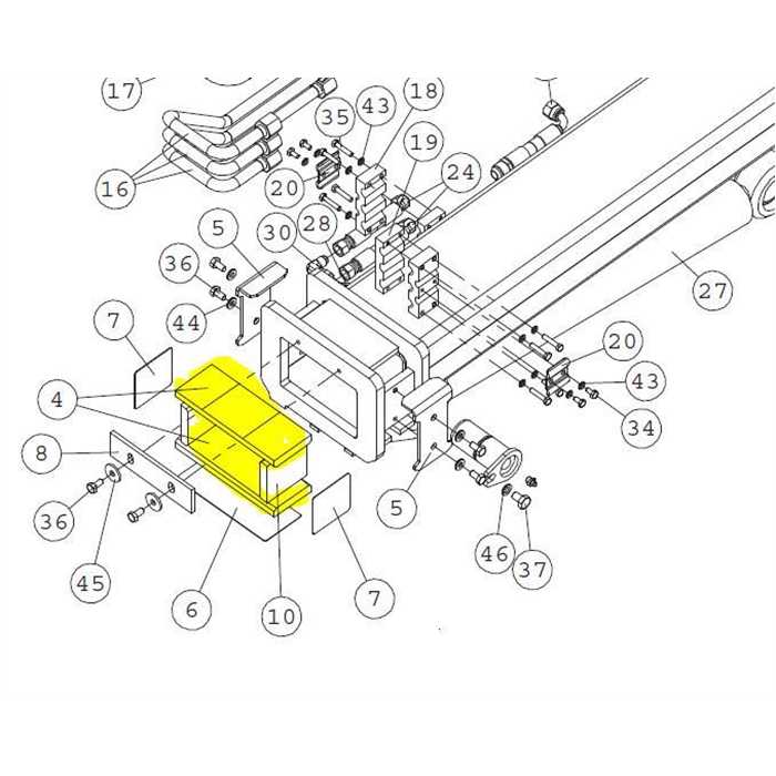 COULIISEAU d'usure bras téléscopique avant 528 630 ( a commander par 2 ), A48339