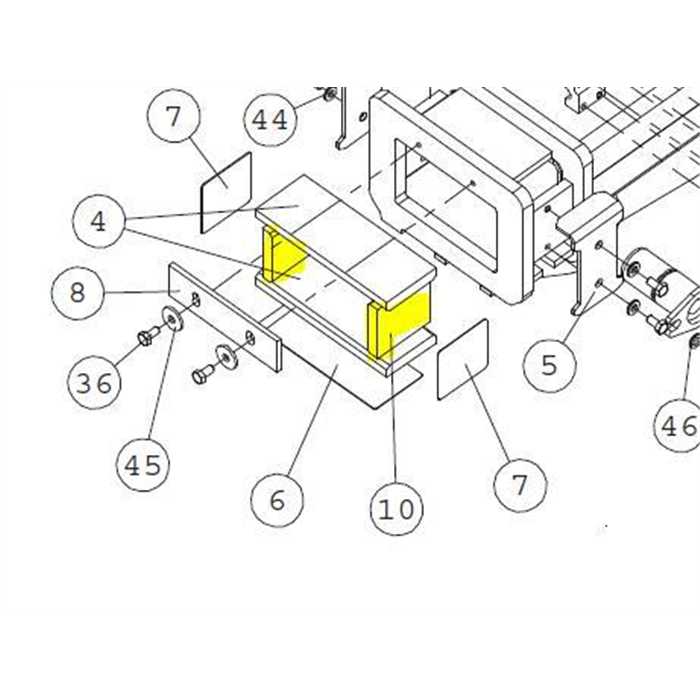 COULIISEAU d'usure 15x72x78 bras téléscopique avant 528 630 ( a commander par 2 ), A48340