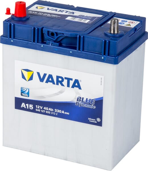 Batterie POUR ISEKI SXG15 SXG 12V 40Ah 330A Blue Dynamic VARTA, 4016987119624, 5401270333132