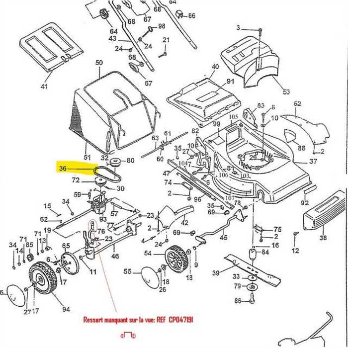 Courroie MARINA GT56SH, 47834, MRCP047834