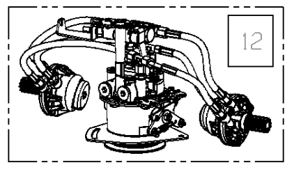 Transmission complète Etesia LKX - LKX2, 40844, ET40844, ET-40844