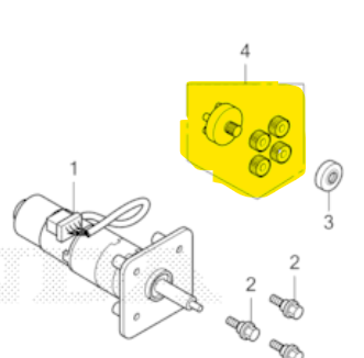 Kit de réparation pignon engrenage moteur de roue Honda Miimo 310-520, 06362-VP7-000, 06362VP7000