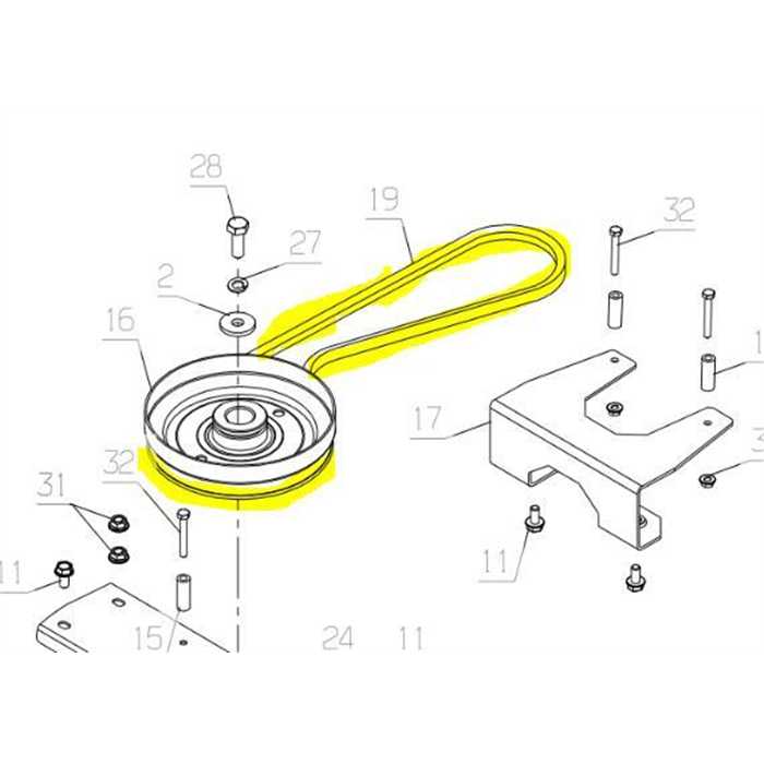 courroie etesia attila ah75 X13 1172, 50532, ET50532