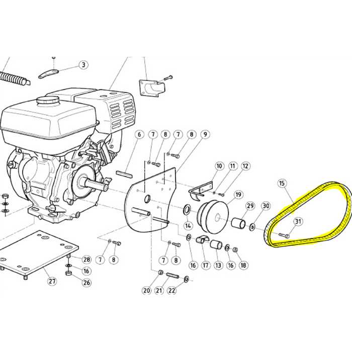 Courroie côté moteur fléaux ACTIVE ac842pro ac942 6842, PTG085600, ACPTG085600, 8423-6842, FGP013430, 4L420, 0PTG085600, F1342, 6842, 4L420K