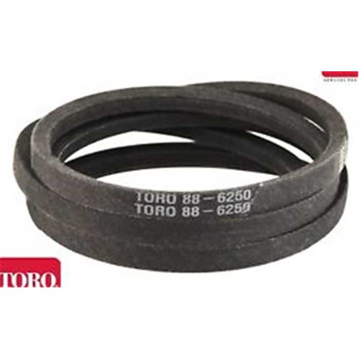 Courroie de lame TORO 14-38hxl, A85, 886250, FGP013475, 4L870K, 88-6250, 034761051209 8716106100361, 212261 212261 4816G 43318 88-6250 037X89M, AVX131325