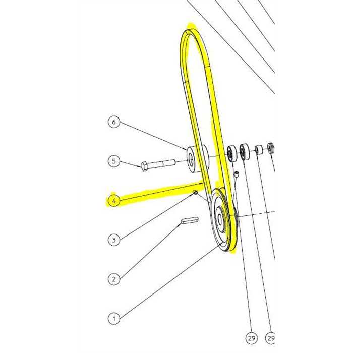 Courroie de rotor ELIET SuperProf BA521212070, BA521212070, BA521 212 070, BA521212070, XPA1207XEP