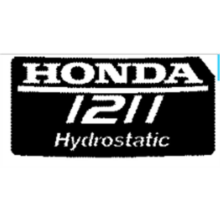 Autocollant honda hf1211 hydro, CG14357677H0