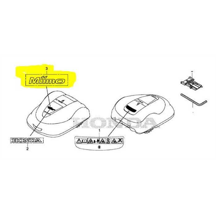 Autocolant Miimo Honda Miimo 3000