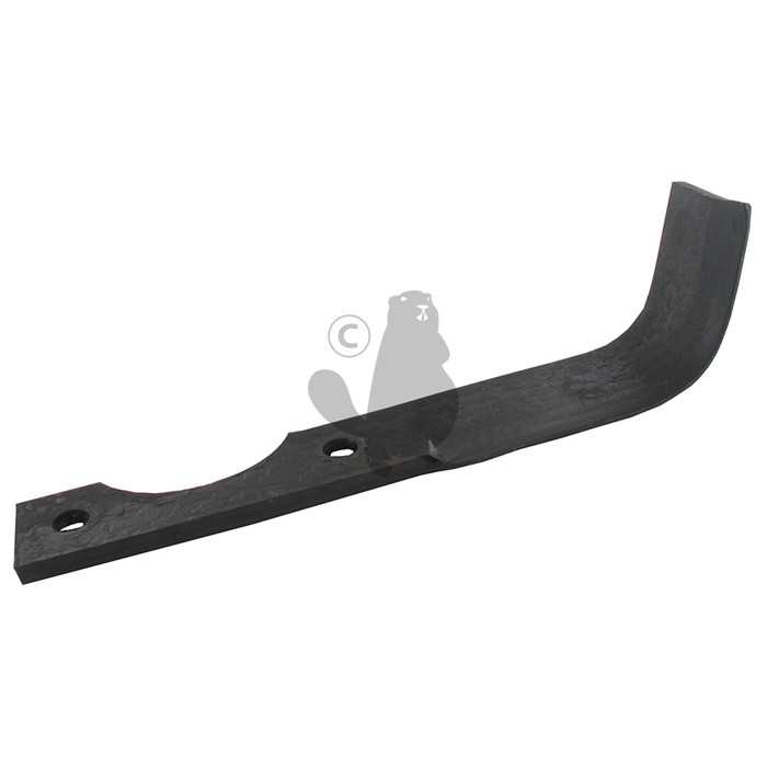 Couteau de fraise droit pour motobineuse adaptable sur GUTBROD - L: 200 mm alésage: diam 9 mm ent, 1407493L