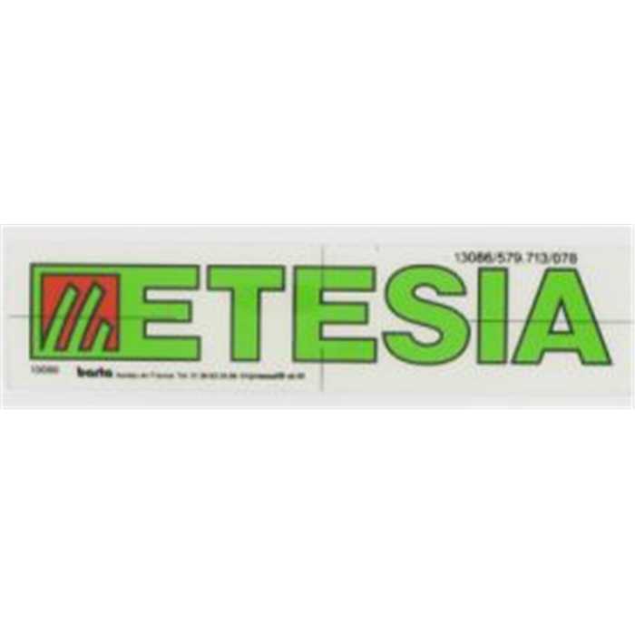 Autocollant ETESIA lateral pour 28305-28304, 13086, ET13086