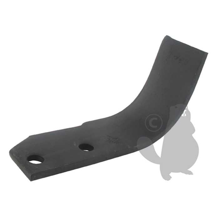 Couteau de fraise gauche pour fraise arrière adaptable sur CARRARO. L: 178mm alésage diam 12 5mm , 1407480L, 140-7480L