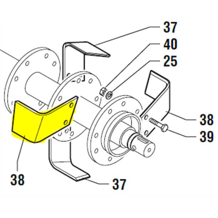 COUTEAU GAUCHE ENFUISSEUSE TRER R2 TST113 TST130 CONDOR MT / MTZ, R2050.112LX, R2050112LX