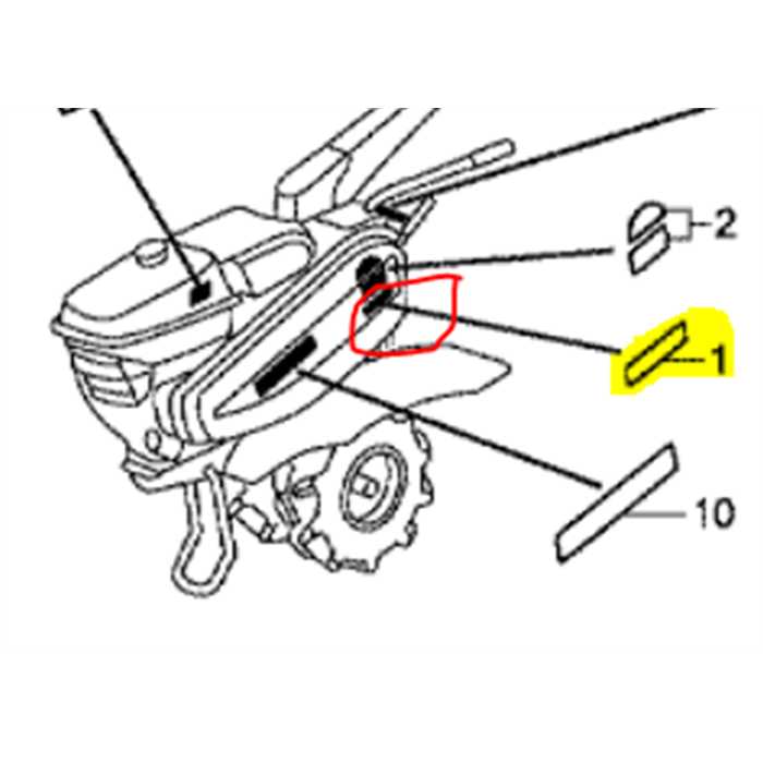 Autocollant sur protection de courroie F560, 87146734F41, 87146-734-F41