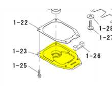 Couvercle carter Marunaka multif ht600 - obsolete , A224153003