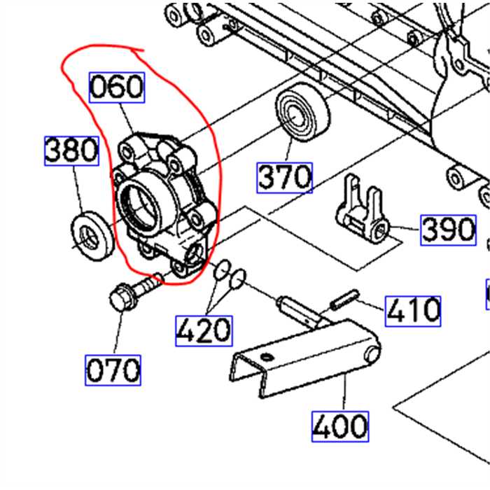 Couvercle prise de force KUBOTA GR2100, K125314134, K1253-1413-4, K1253-14133, K1253-14131, K1253-14130, K1253-14132