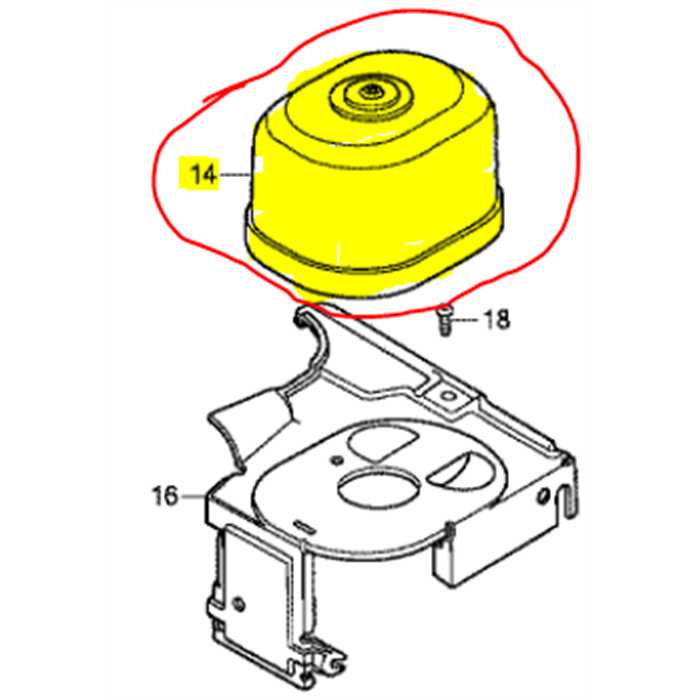 Couvercle de filtre a air HONDA GX, 17230ZE3000, 17230-ZE3-000