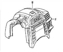 Couvercle supérieur GX25, 19720-Z0H-000ZB, 19720-Z0H-810ZA