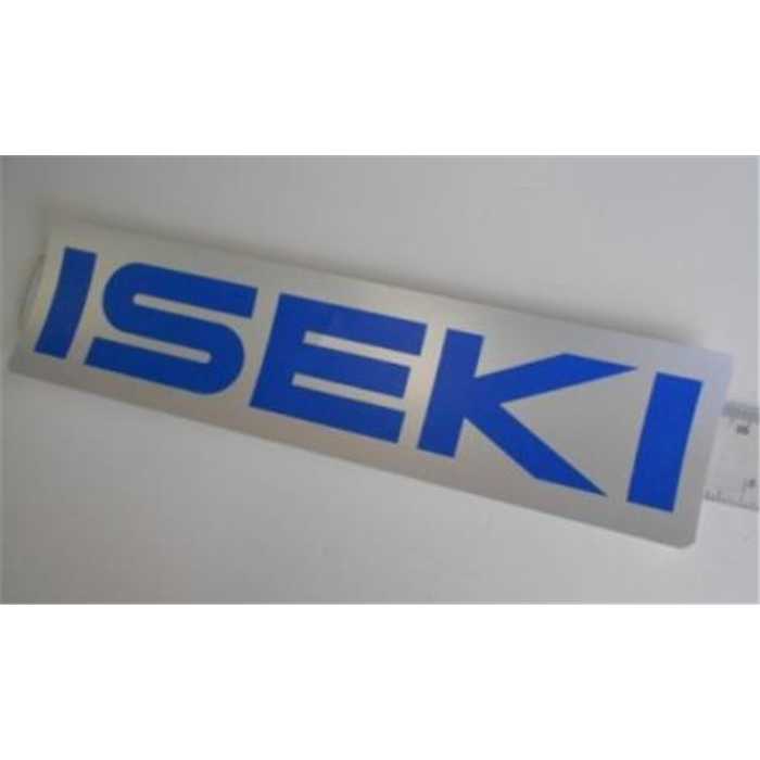 Autocollant ISEKI 24CM X 6CM, 0001000017