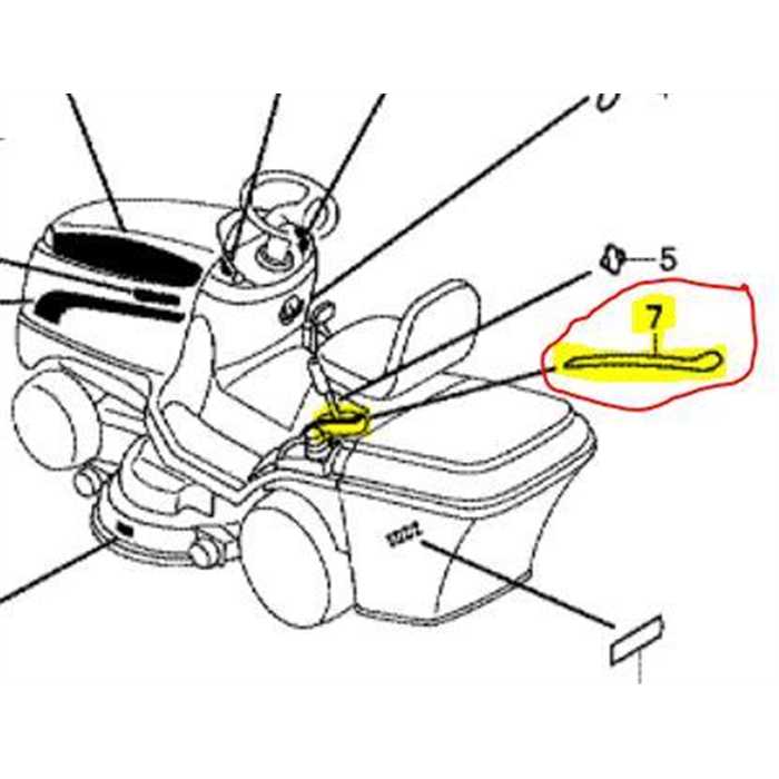 Autocollant hauteur de coupe Honda HF-2315-HF2417-HF2620, 80162VK1003, 80162-VK1-003