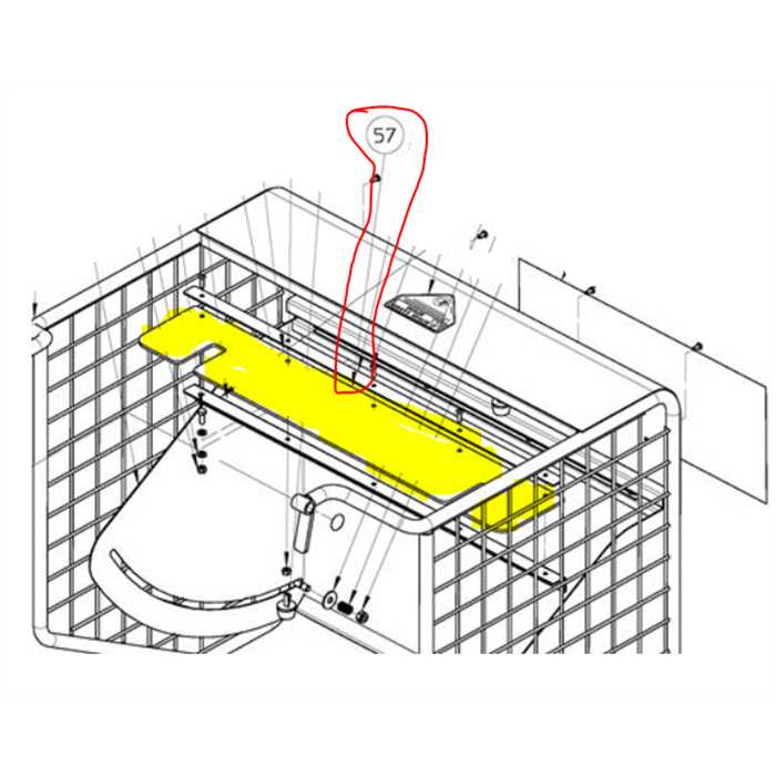 déflecteur caoutchouc ELIET super prof 2000 BR900001320, BR900001320