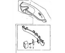 Garand deb HONDA UMK425-UMK435, GARAND UMK435, 76240-VL6-305