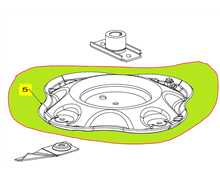 DISQUE PORTE-LAME MORRISON NOVARA 750AL A PARTIR DE 769996, 583314