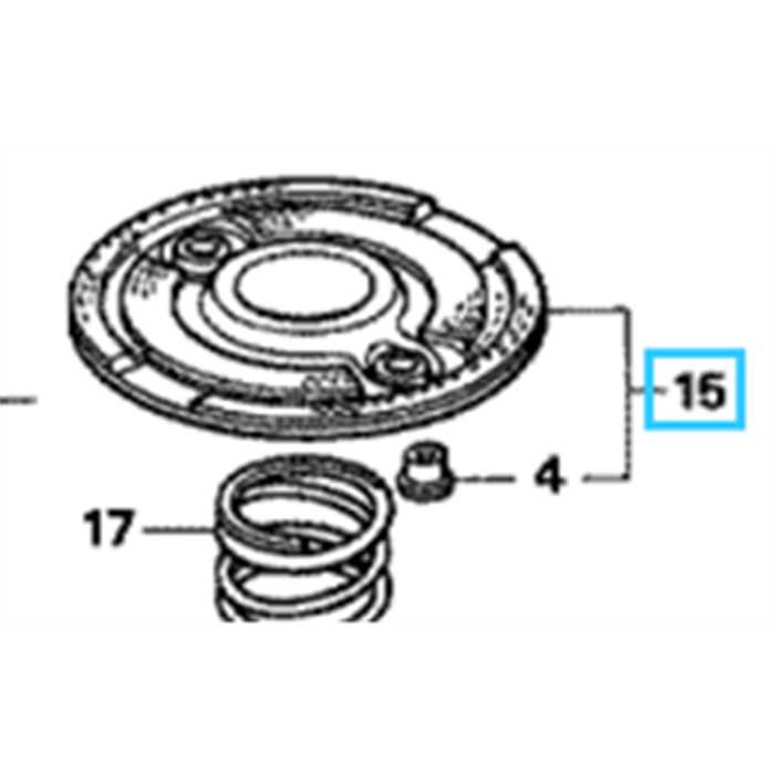 DISQUE EMBRAYAGE HR1950-HRH536, 75150-VA3-501, 5603835, 560-3835, 75150-VA3-J00