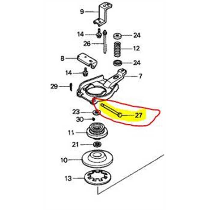 Axe charnière de capot Honda, 90756735000, 90756-735-000