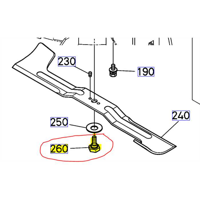 Ecrou de lame gauche m12 x 1.25 KUBOTA G23, K545334383, K5453-3438-3