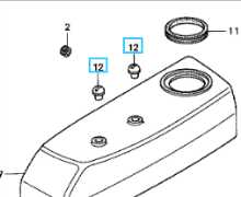 Ecrou capot filtr.air HR2160.. m6, VIS AIR HR2160, 90201-ZG9-000