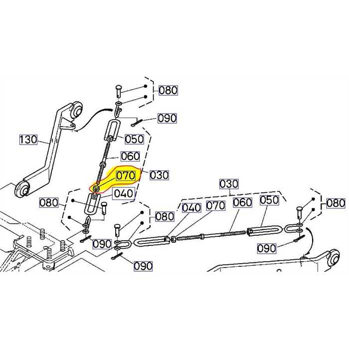 Ecrou verrouillage de bras tendeur KUBOTA BX, 7559931015, 75599-3101-5