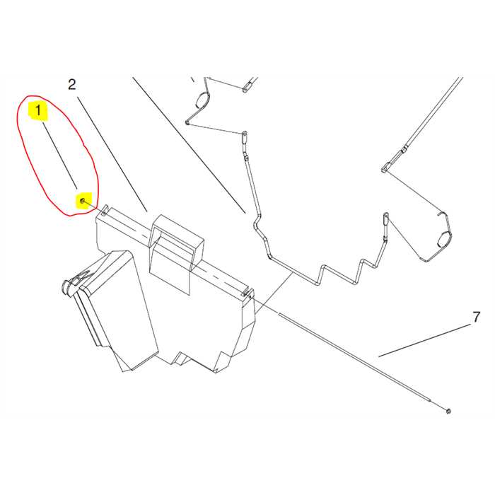 Embout de verrouillage tige de bac tondeuse TORO, 3290422, 3290-422