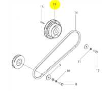 Embrayage complet dameuse Belle PCX400 moteur HONDA, 107255, 10.7.255