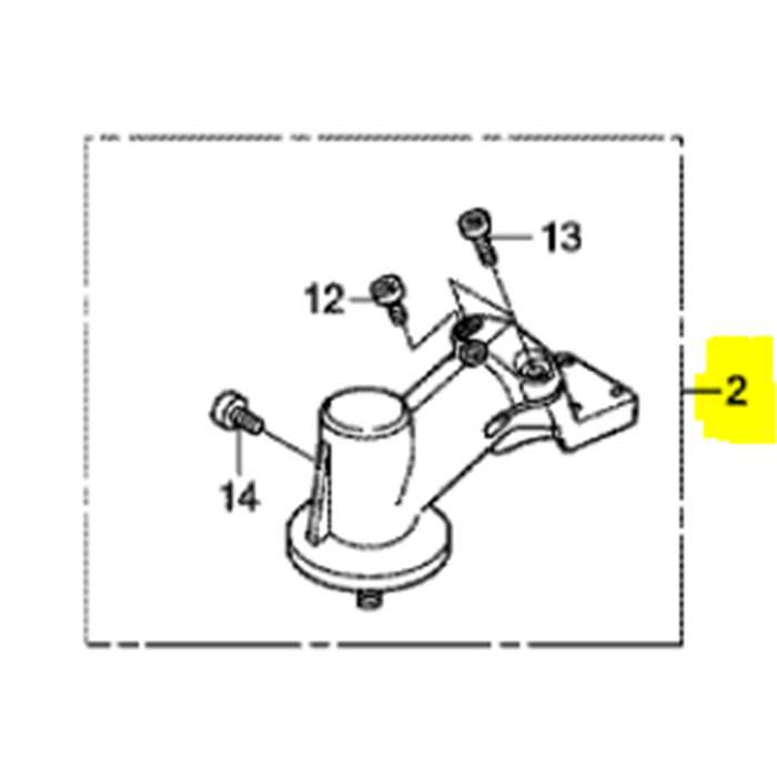 Renvoi angle complet UMK435 de 2011, 41100VL6J31, 41100-VL6-J31