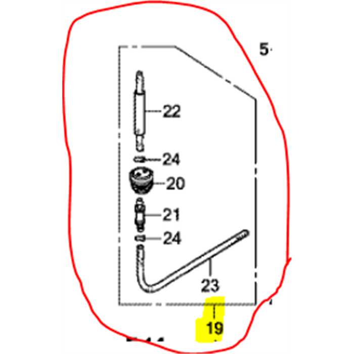 Tuyau de reservoir complet HONDA UMK435, 17700Z0Z305, 17700-Z0Z-305