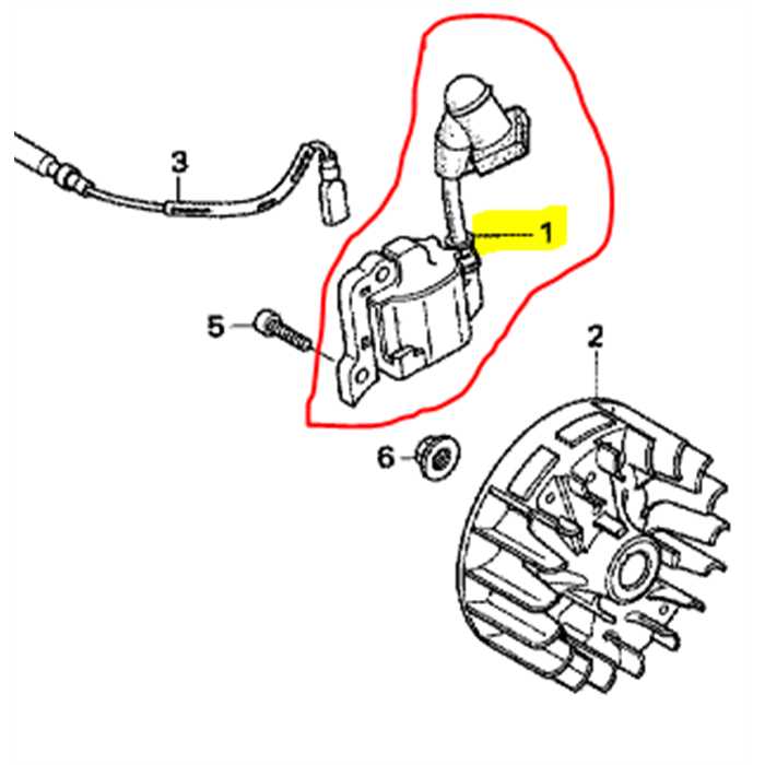 Bobine allumage HONDA GX25 UMK435, 30500-Z3E-004, 30500-Z0H-023