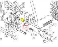 Entretoise transmission Bahia, 28166, ET28166