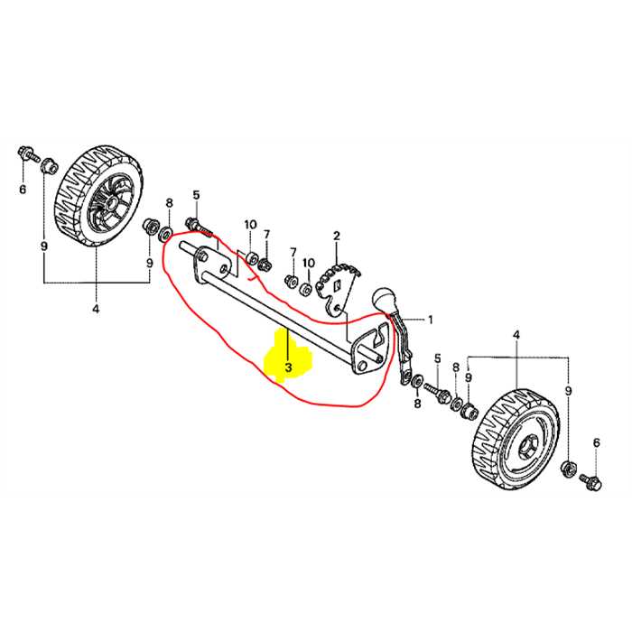 Essieu avant HONDA IZY46, 44310VH4000, 44310-VH4-000